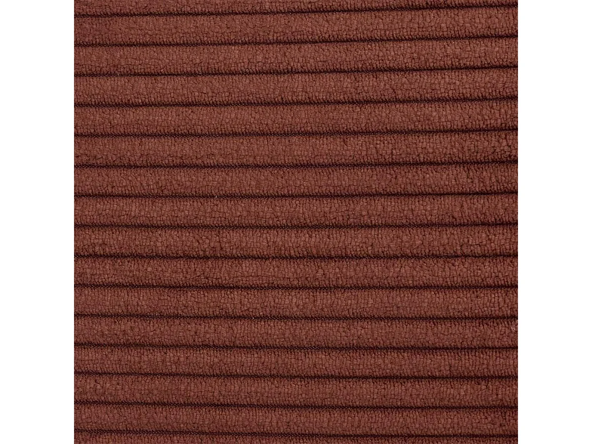 Banc Coffre Pliable Côtelé Terracotta 76x38 cm - AMORY