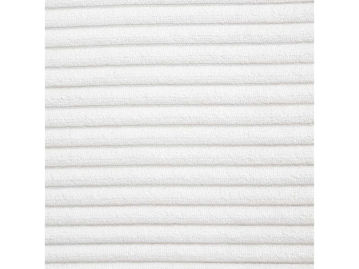 Banc Coffre Pliable Côtelé Beige 76x38 cm - AMORY