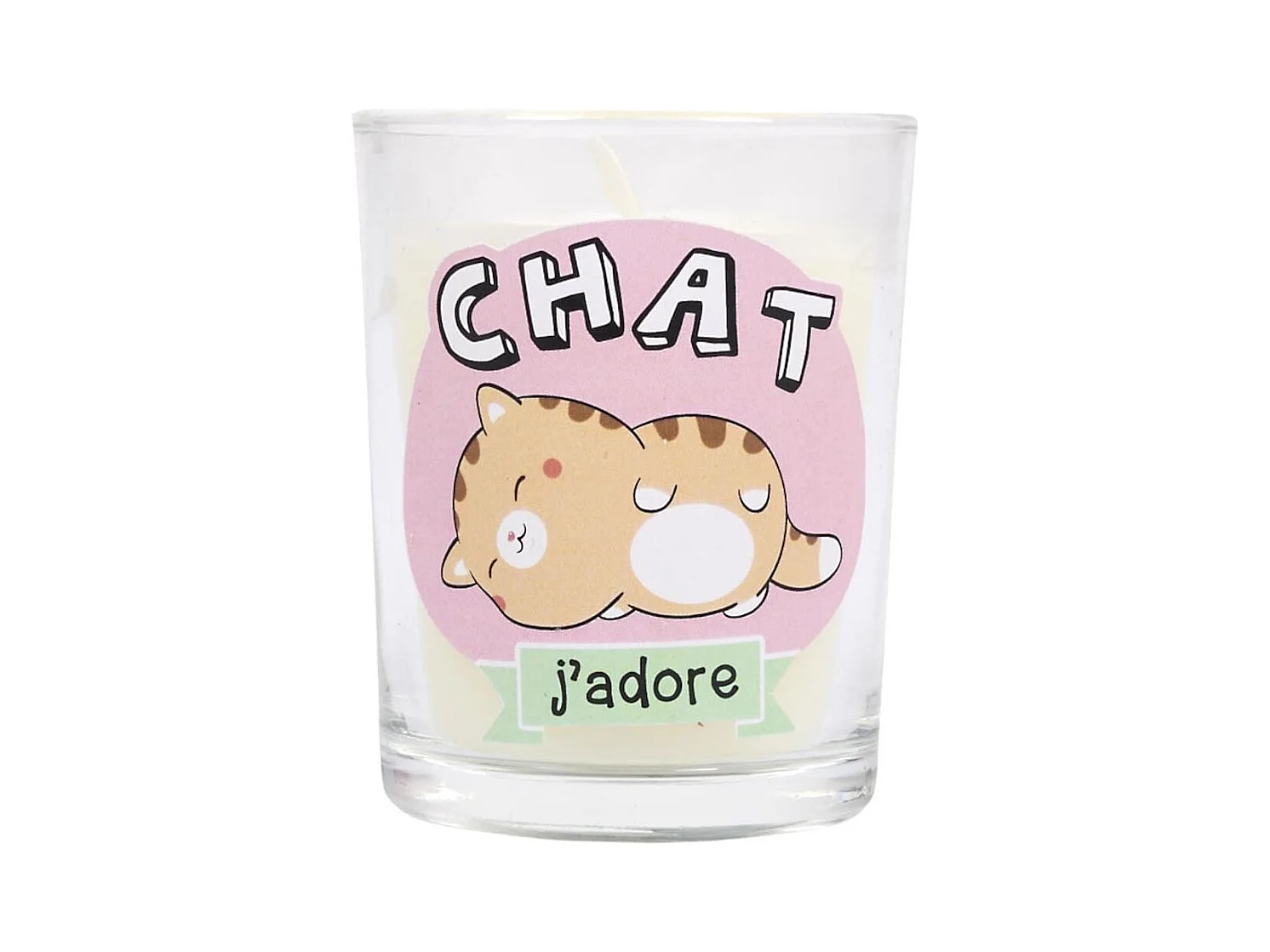 Calendrier de l'avent kawaii avec bougies parfumées et petits cadeaux