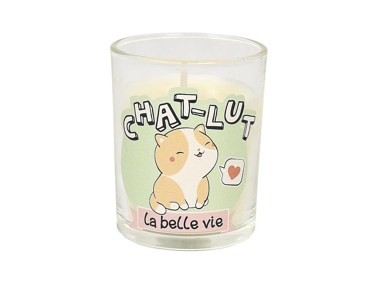 Coffret 4 bougies kawaii parfums guimauve et barbe à papa