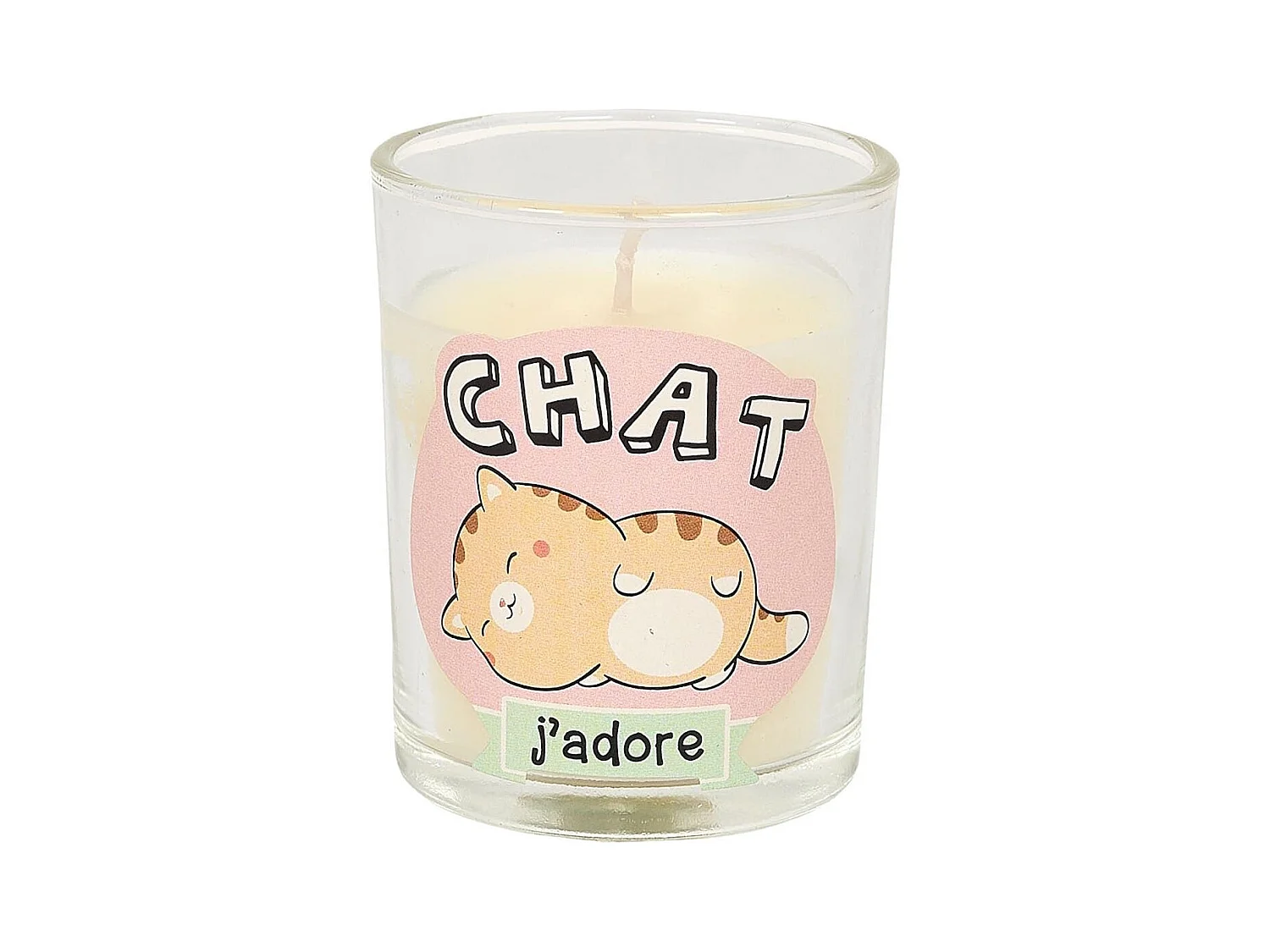 Coffret 4 bougies kawaii parfums guimauve et barbe à papa