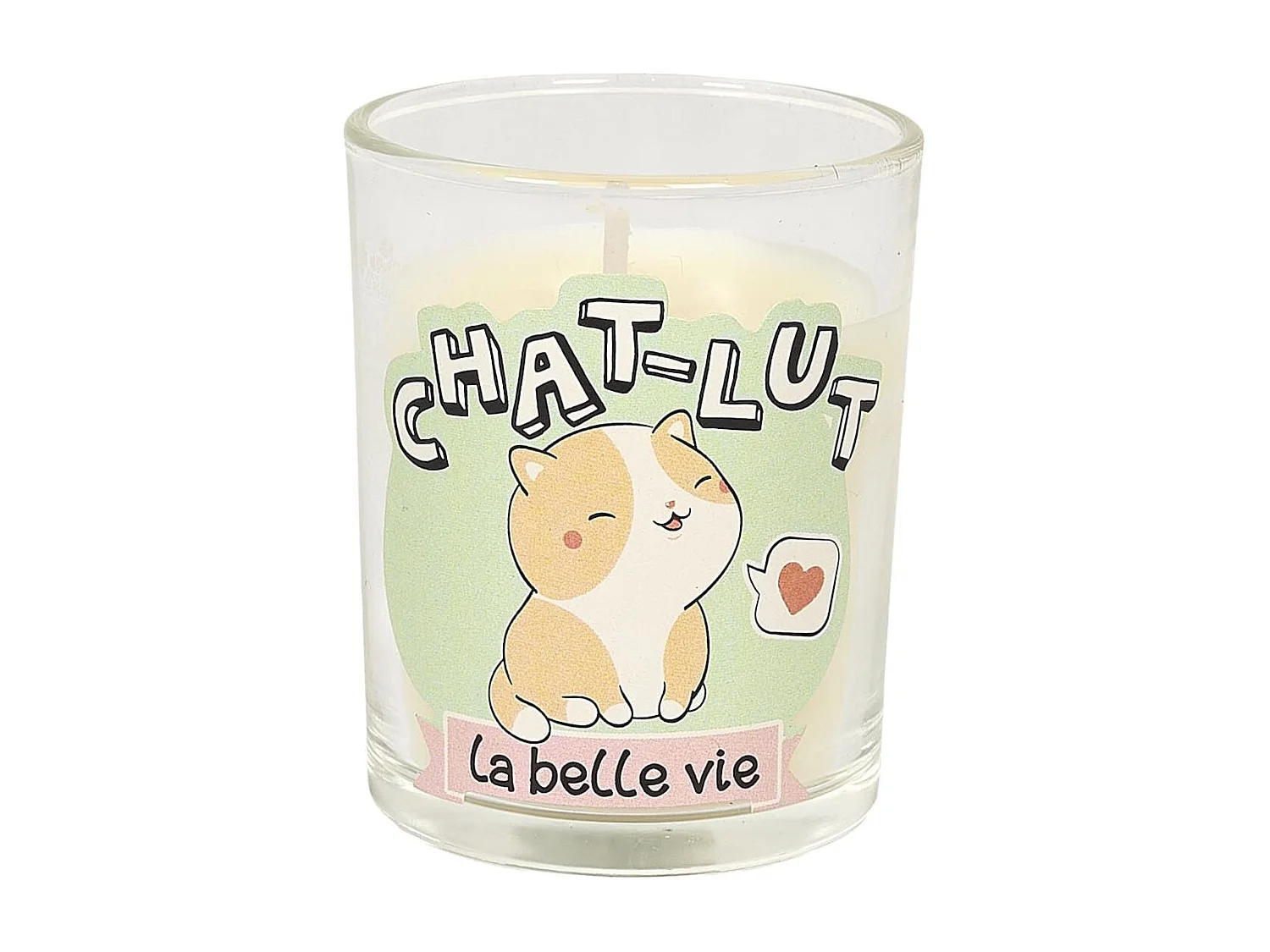 Coffret 4 bougies kawaii parfums guimauve et barbe à papa