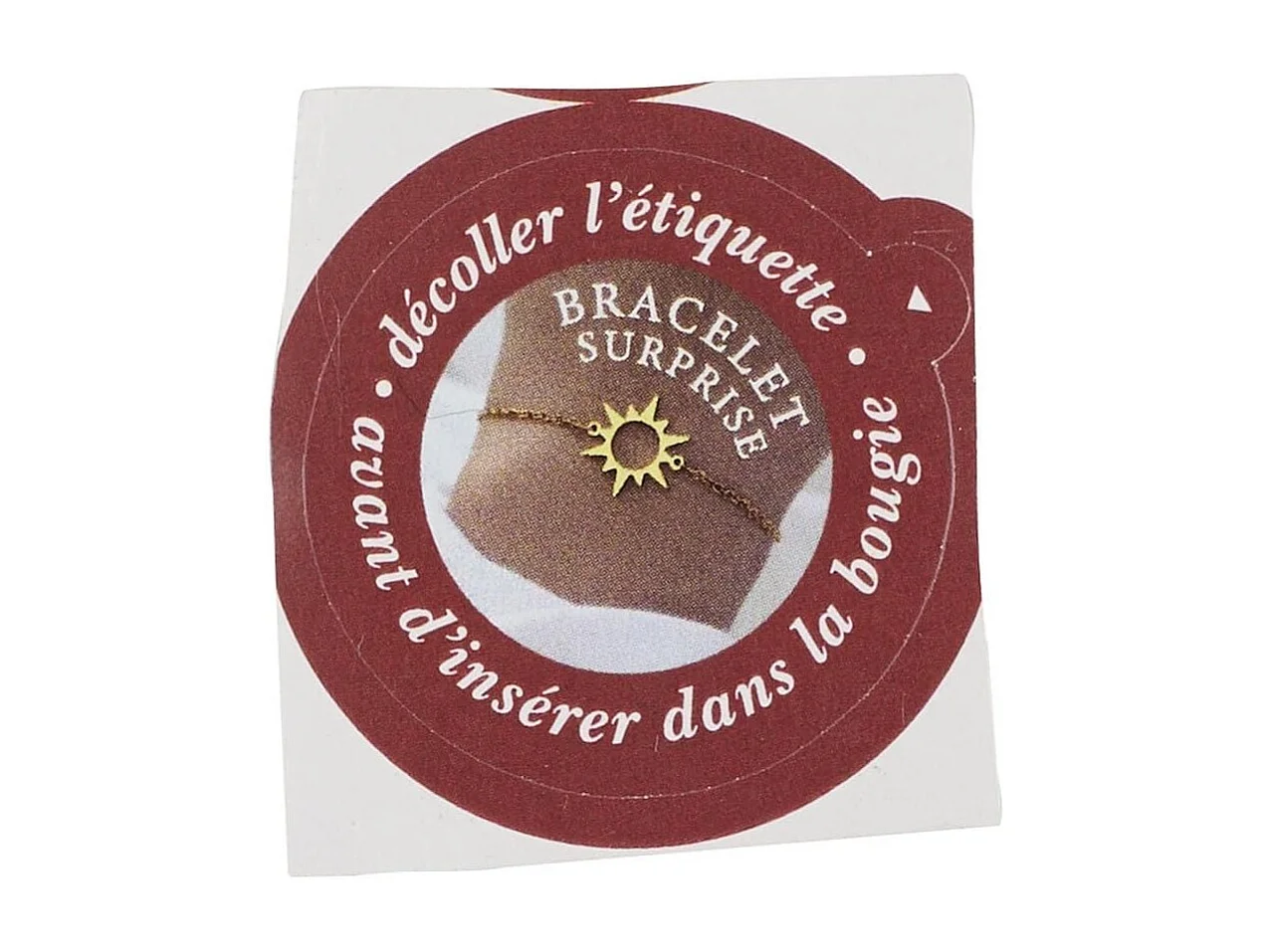 Coffret DIY fabrication 1 bougie parfumée à la rose avec bijou surprise