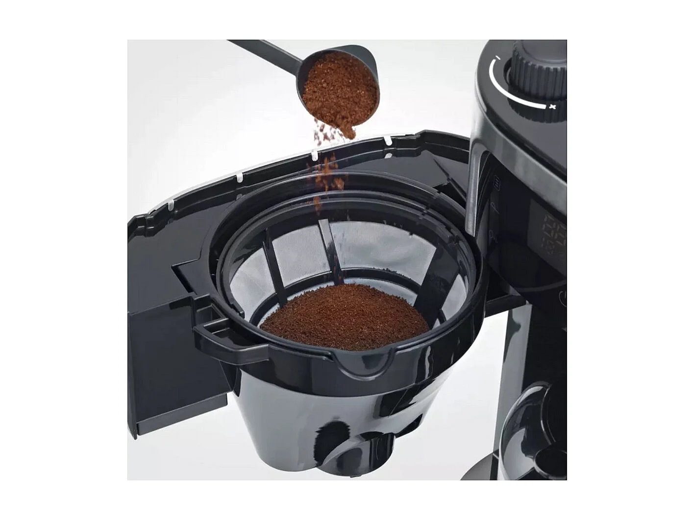 Severin Coffeemachine stainless steel black KA 4814 (KA4814)