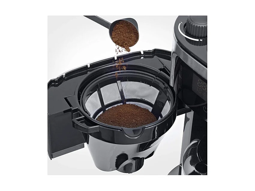 Severin Coffeemachine stainless steel black KA 4814 (KA4814)