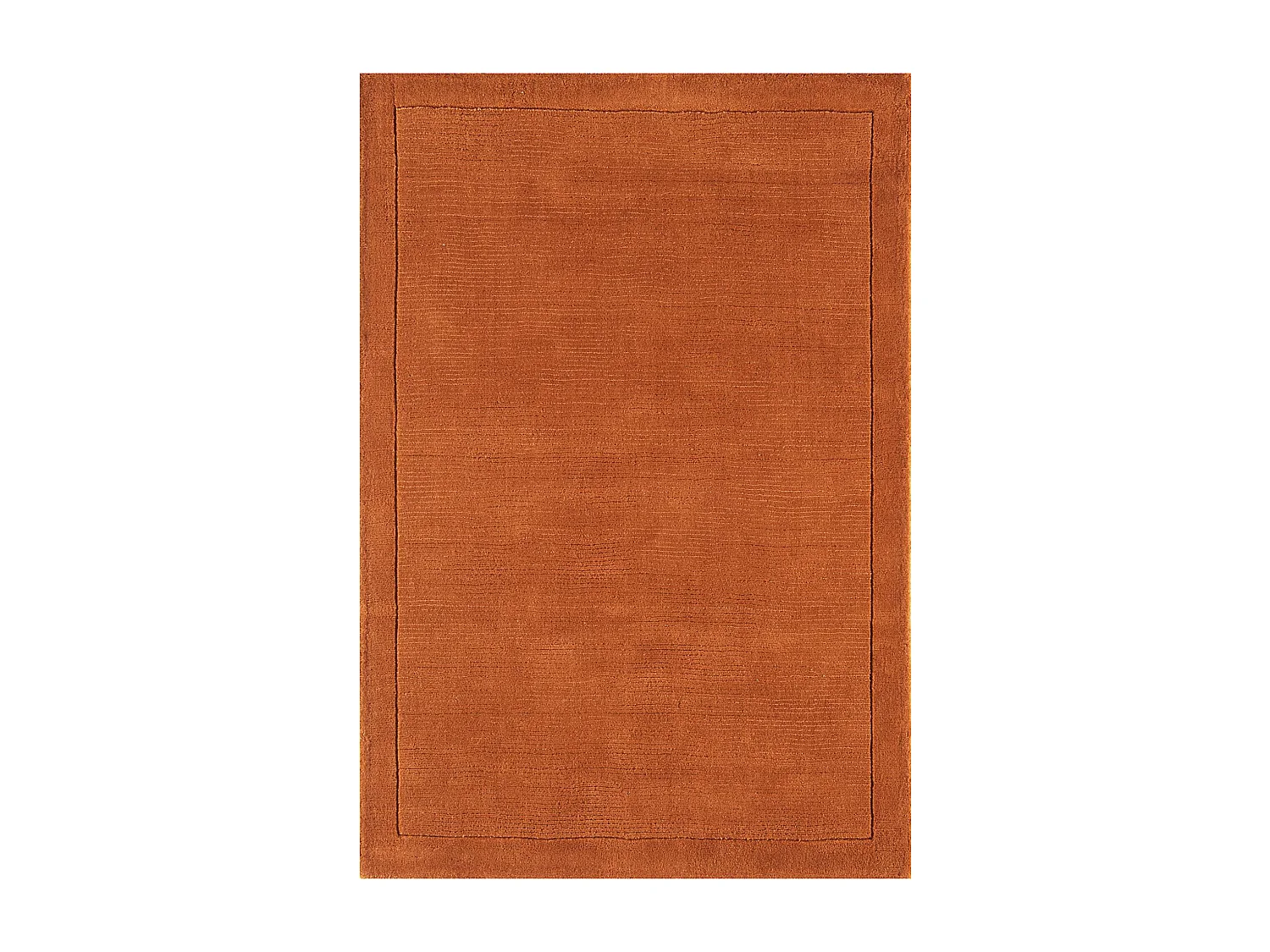 Moderne handgeweven tapijt 100% wol - 200x290cm - oranje - York