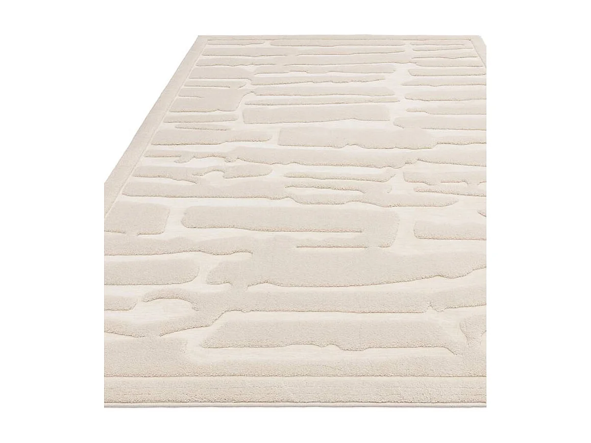 Tapis Geometrique - 120x170cm - crème - Valley Path