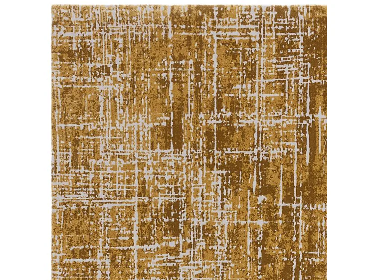 Abstract tapijt - 120x170cm - goud - Kuza Abstract
