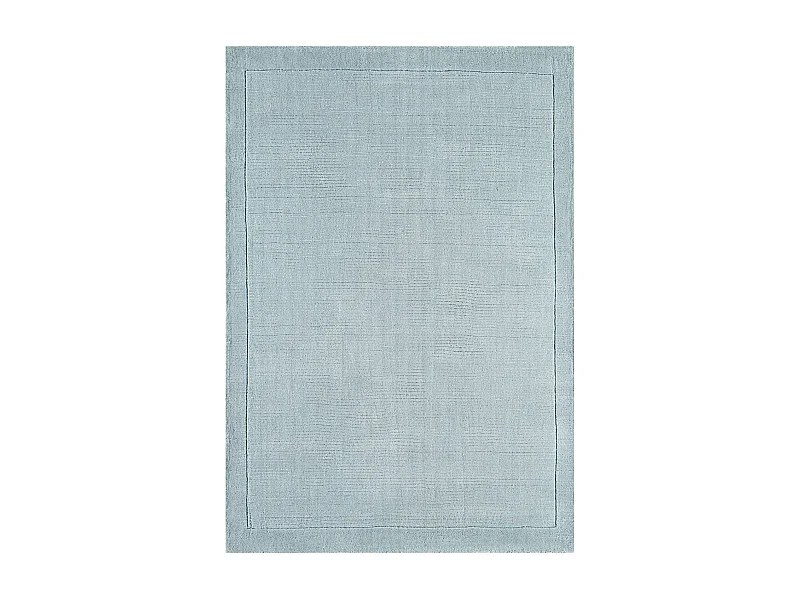 Moderne handgeweven tapijt 100% wol - 200x290cm - lichtblauw - York