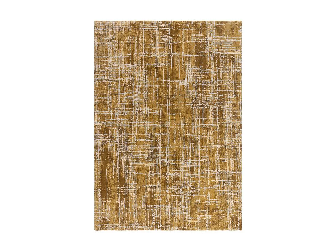 Abstract tapijt - 160x230cm - goud - Kuza Abstract