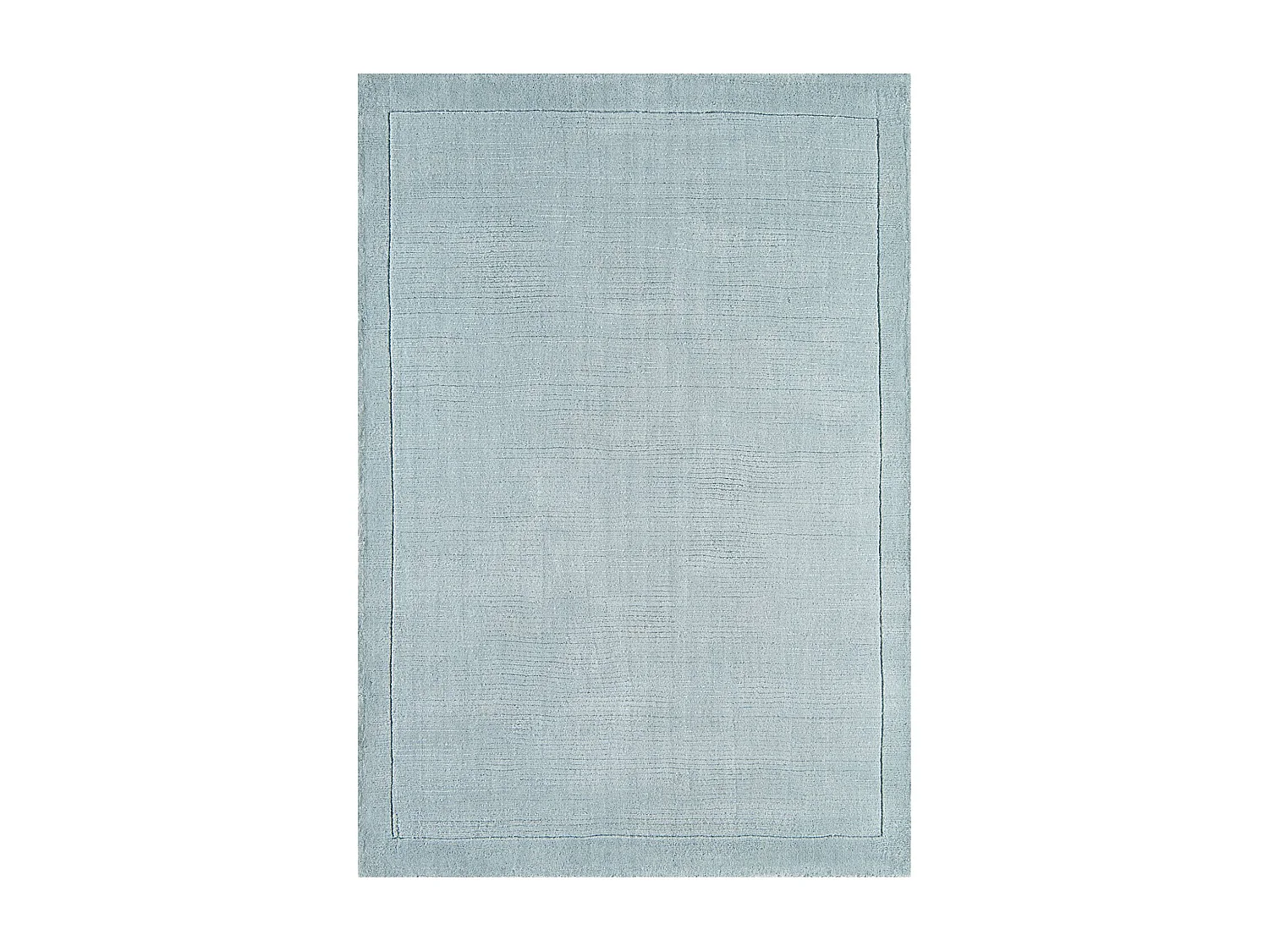 Moderne handgeweven tapijt 100% wol - 120x170cm - lichtblauw - York