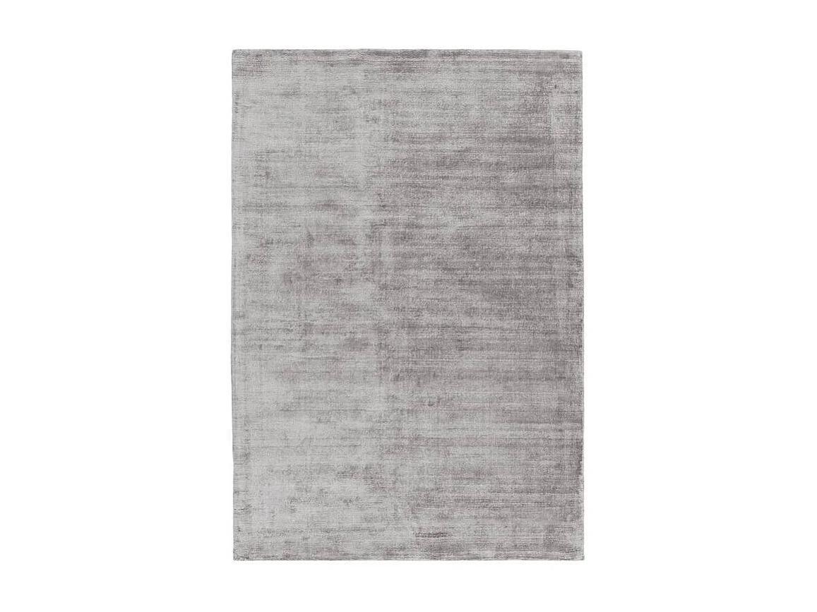 Handgeweven tapijt van viscose - 120x170cm - Zilver - Blade