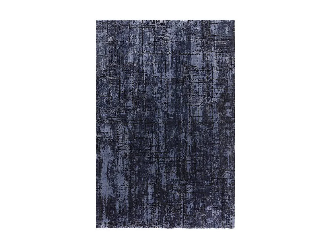 Tappeto astratto - 200x290cm - blu navy - Kuza Abstract