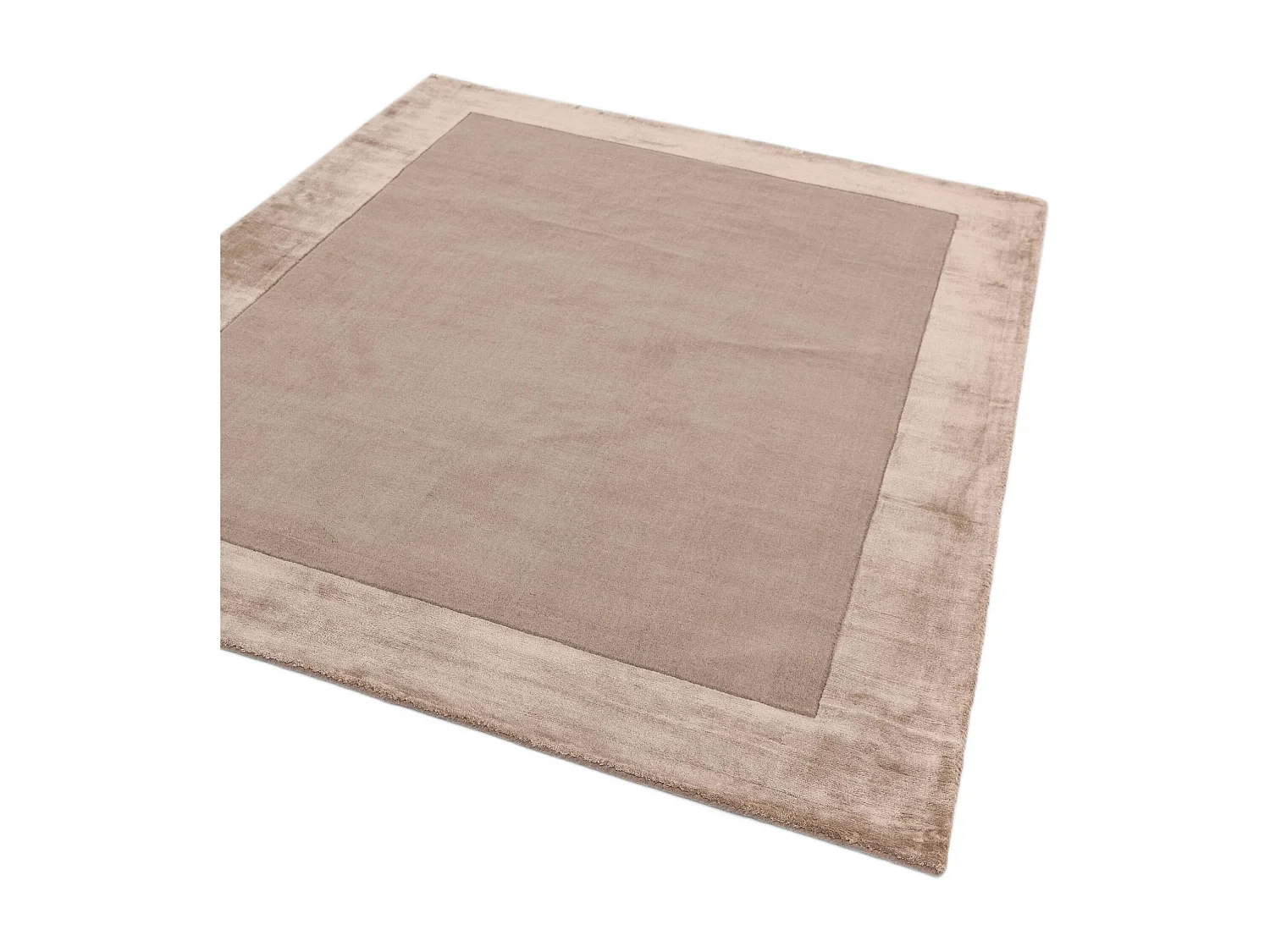 Handgemaakte tapijt Handgemaakte tapijt van wol en viscose - 200x290cm - Beige - Ascot