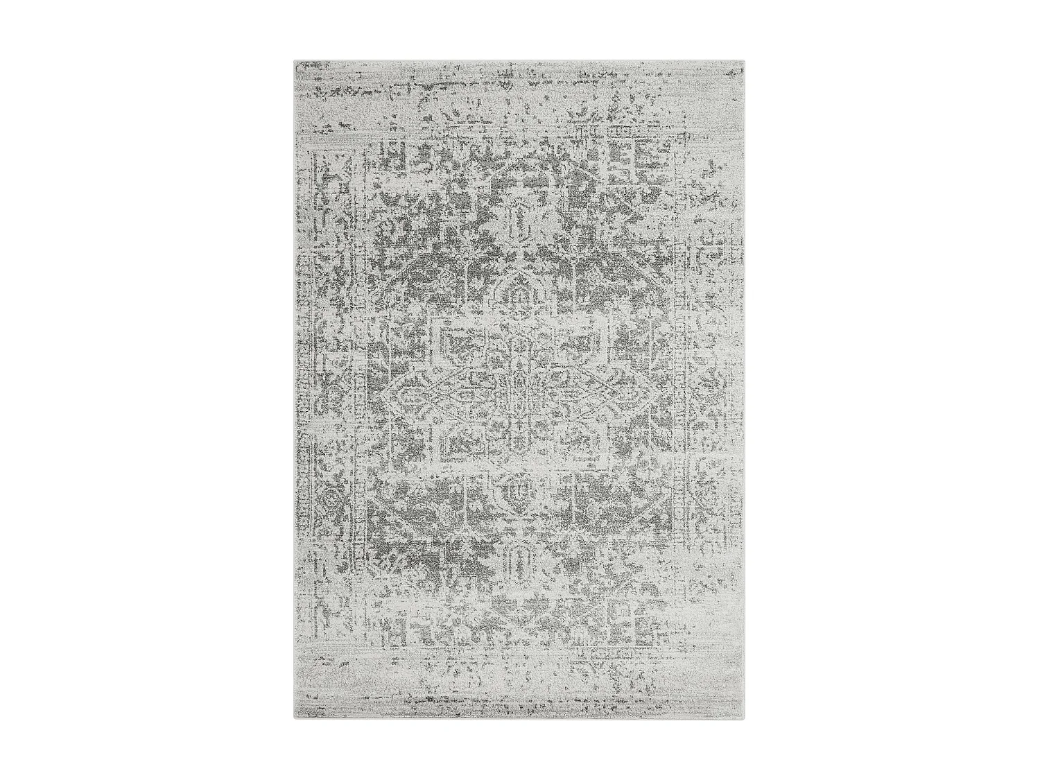 Vintage tapijt - 200x290cm - grijs, crème - Nova Antique