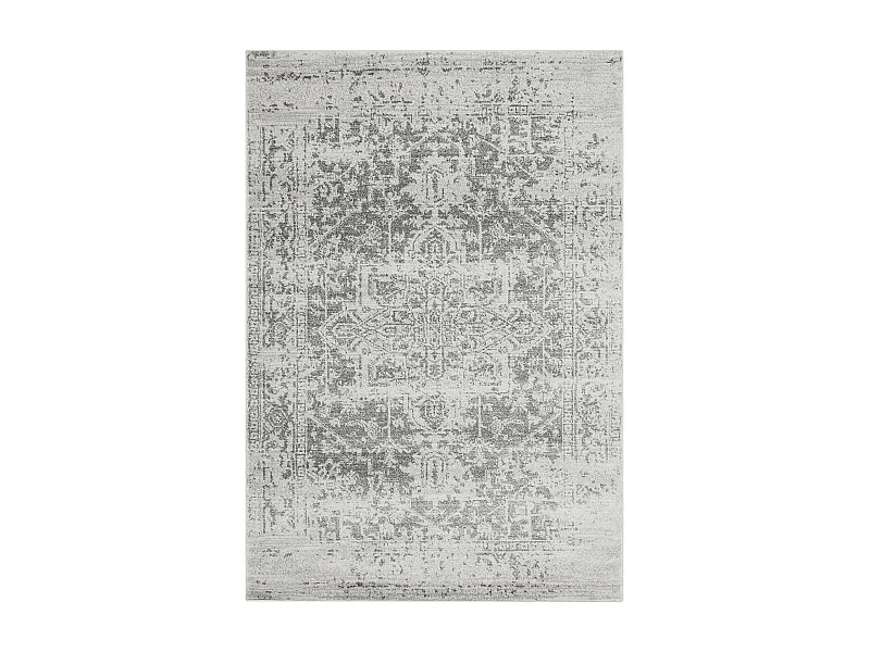 Vintage tapijt - 200x290cm - grijs, crème - Nova Antique