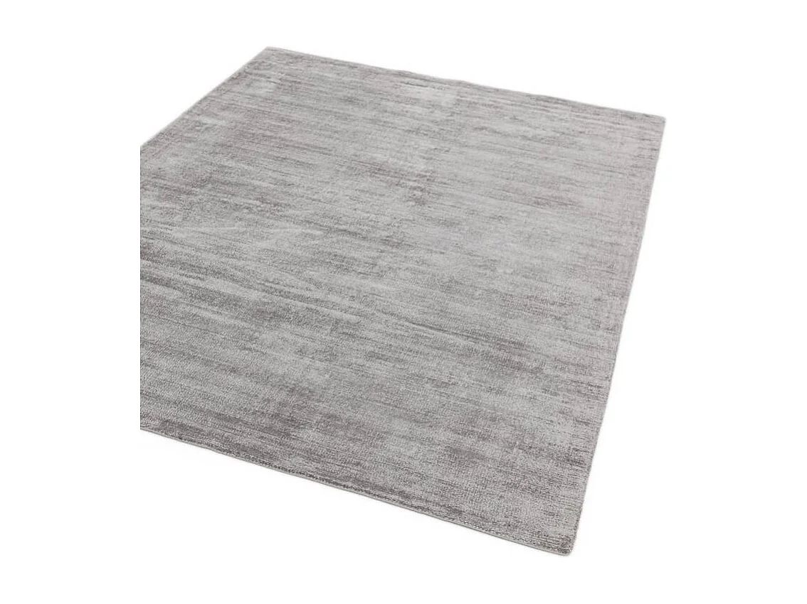 Handgeweven tapijt van viscose - 160x230cm - Zilver - Blade