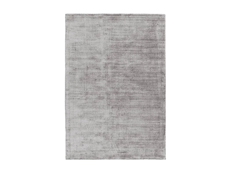 Handgeweven tapijt van viscose - 160x230cm - Zilver - Blade