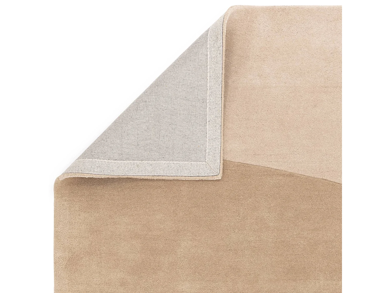Handgeweven mid-century stijl tapijt van 100% wol - 120x170cm - crème, beige, groen - Reef Horizon