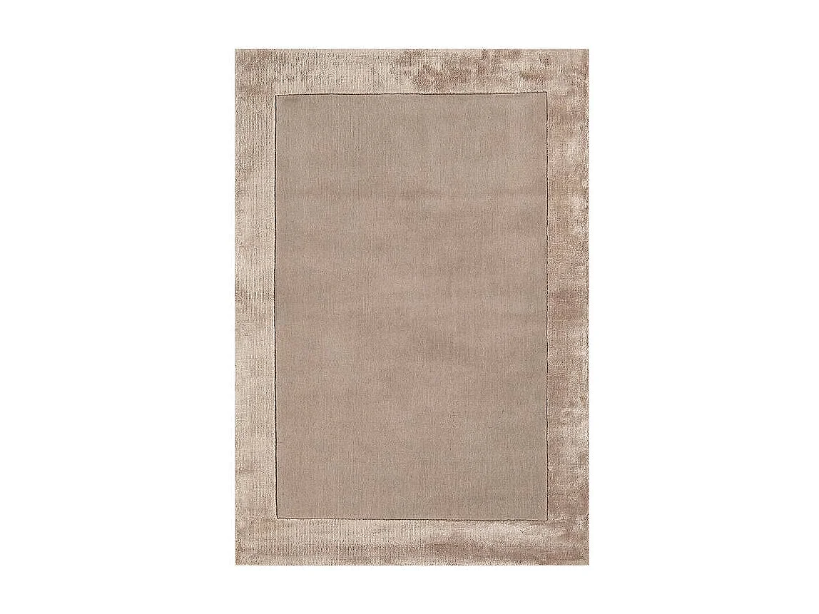 Handgemaakte tapijt Handgemaakte tapijt van wol en viscose - 160x230cm - Beige - Ascot