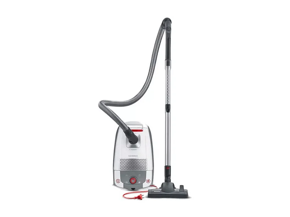 Severin Aspirateur traineau 850w 74db blanc/gris - BC7047