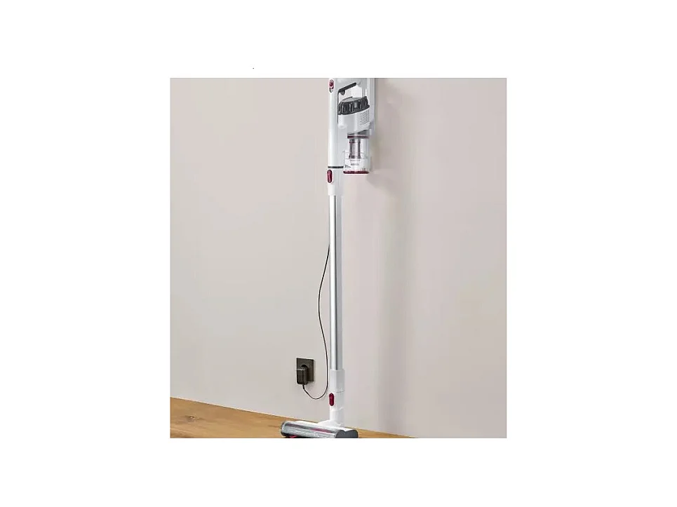 Severin Aspirateur balai 2en1 rechargeable 22.2v blanc rouge - HV7152