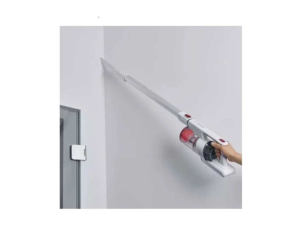 Severin Aspirateur balai 2en1 rechargeable 22.2v blanc rouge - HV7152