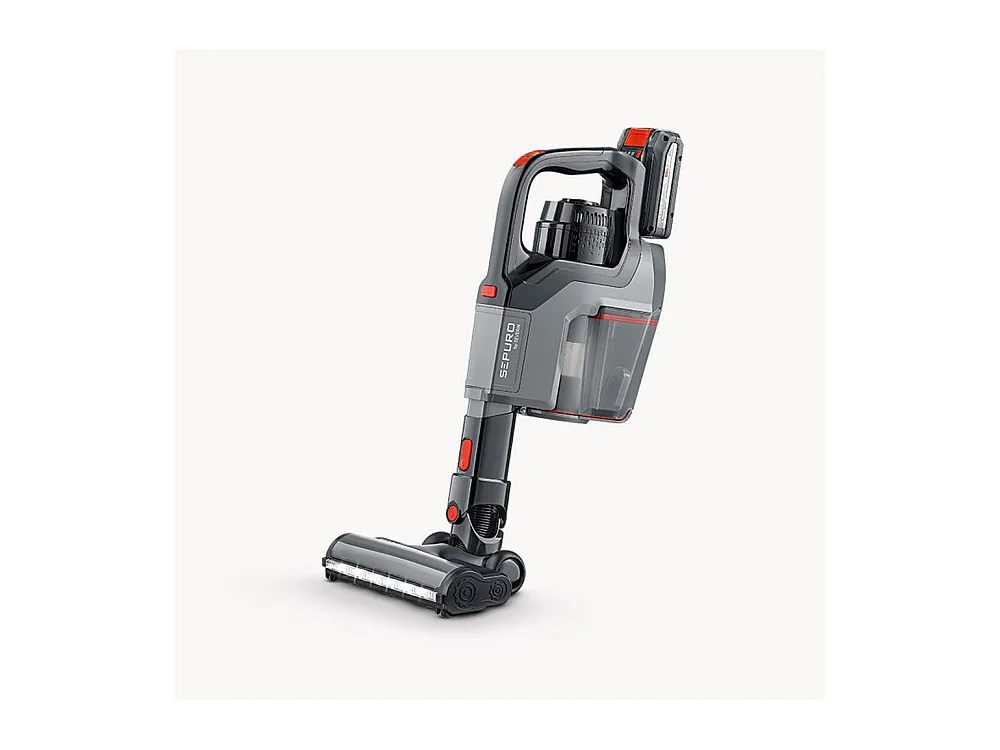 Severin Aspirateur balai 2en1 rechargeable 18v gris - hv7184