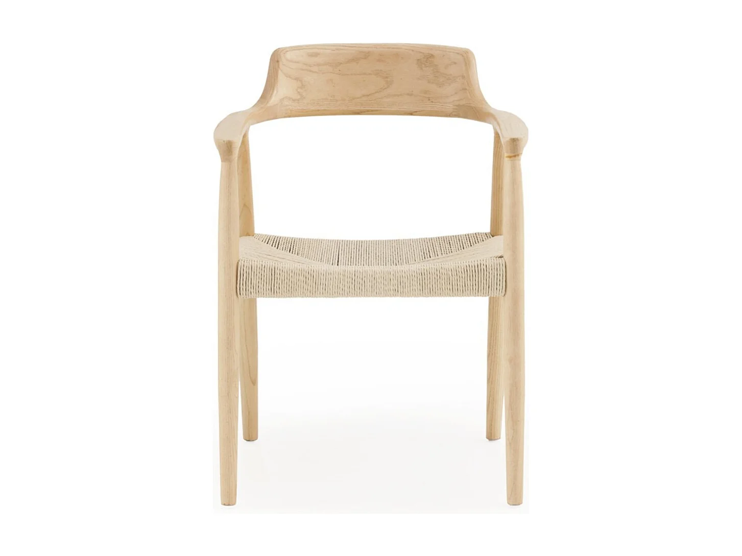 Pacote de 4 cadeiras em madeira de toon