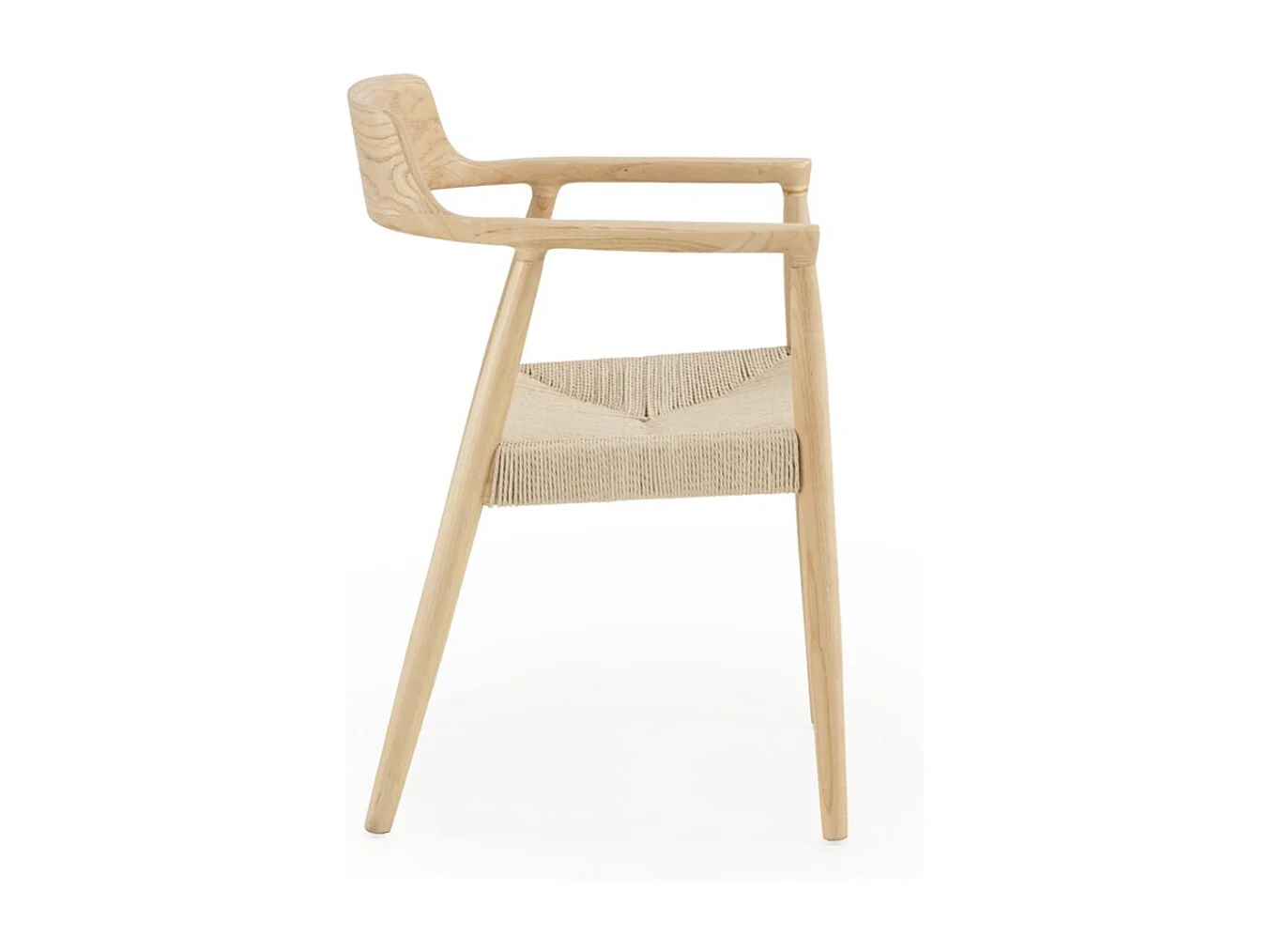 Pacote de 4 cadeiras em madeira de toon