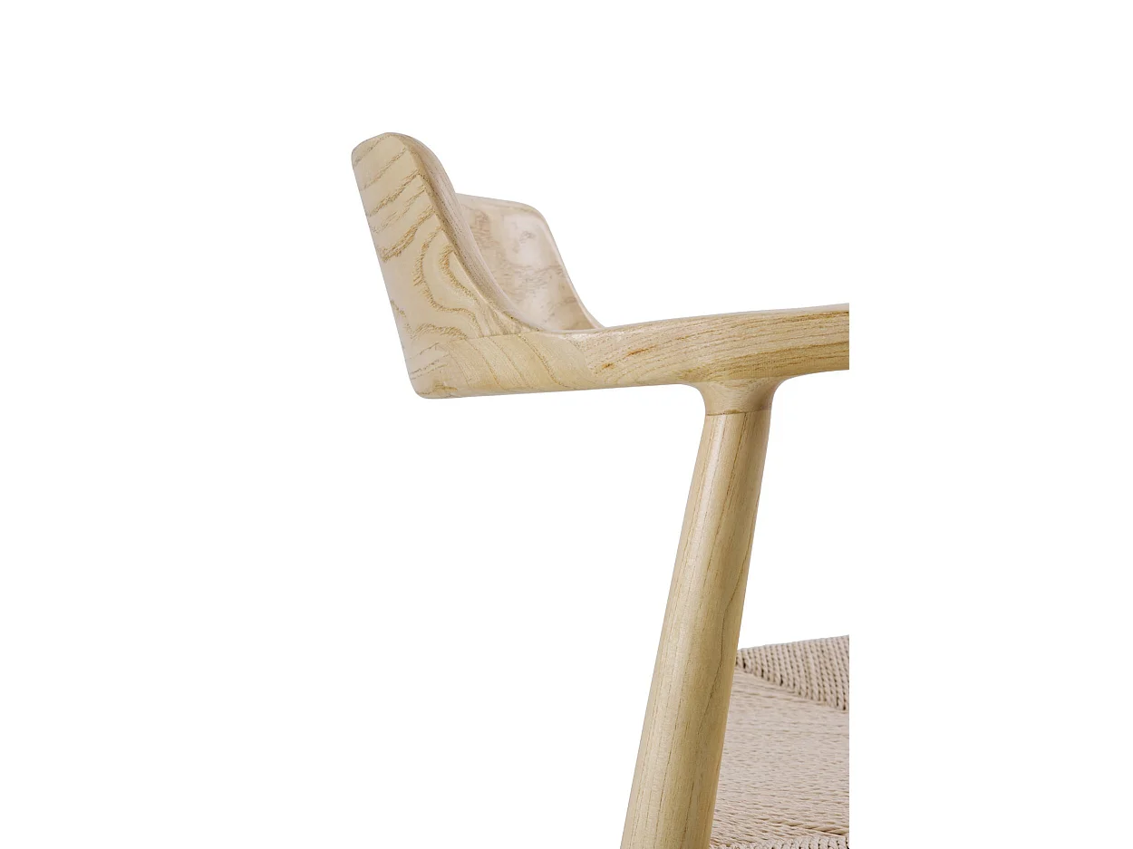 Pacote de 4 cadeiras em madeira de toon