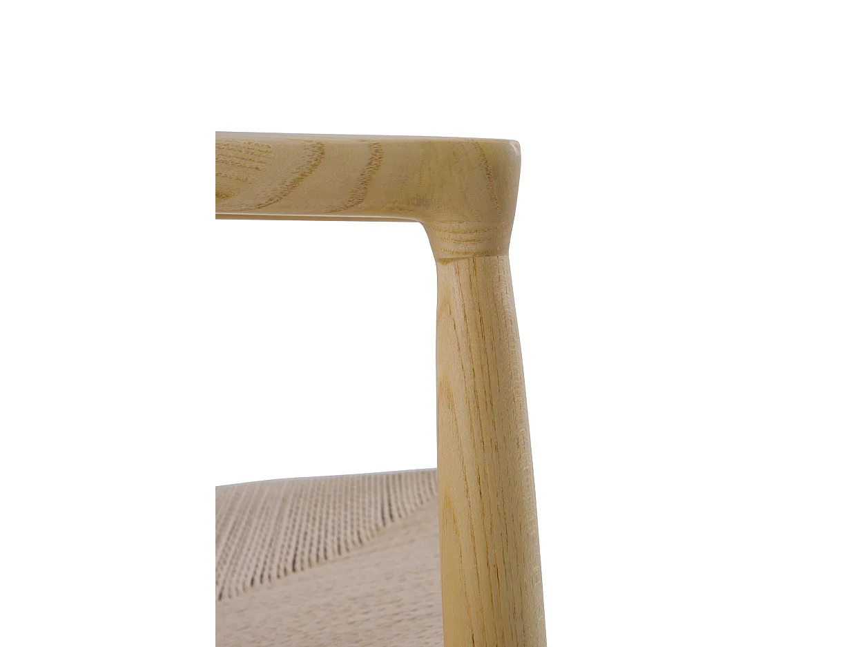 Pacote de 4 cadeiras em madeira de toon