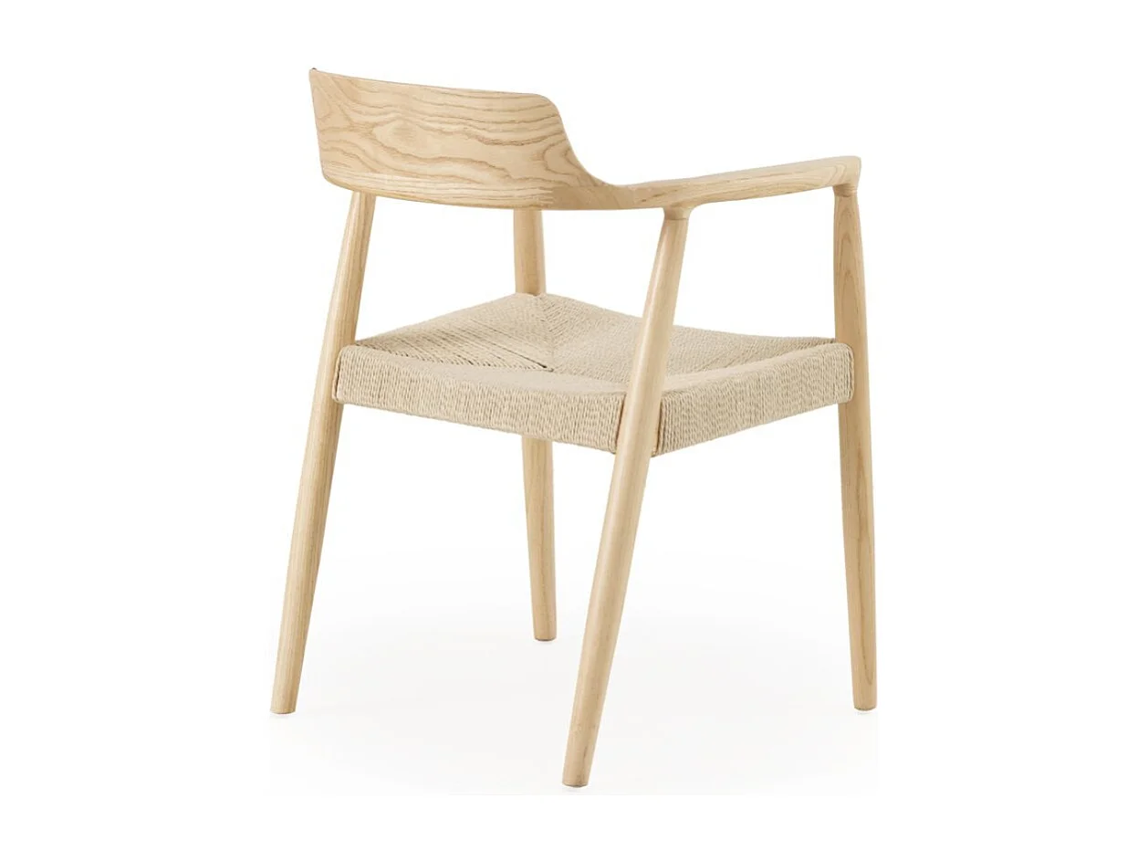 Pacote de 4 cadeiras em madeira de toon