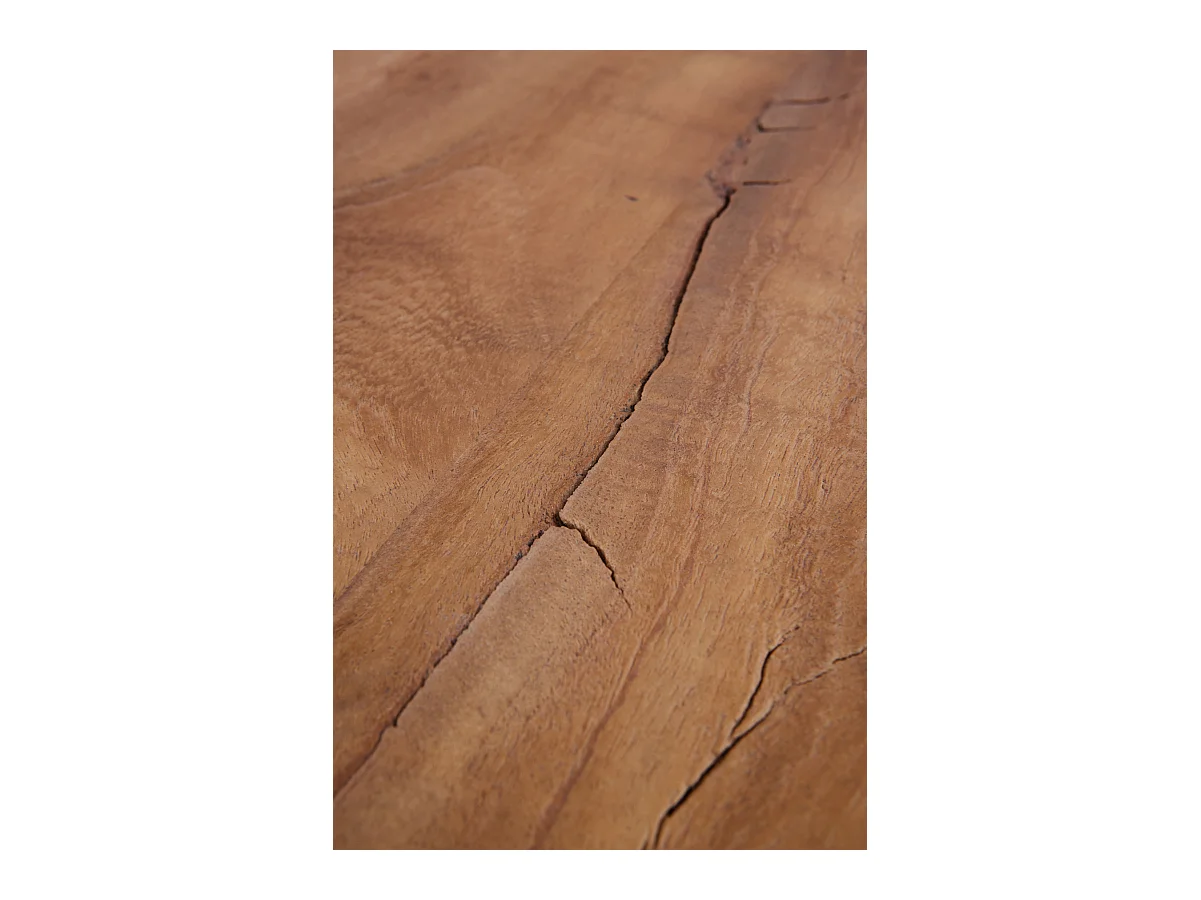 Meuble TV en bois massif d'acacia recyclé