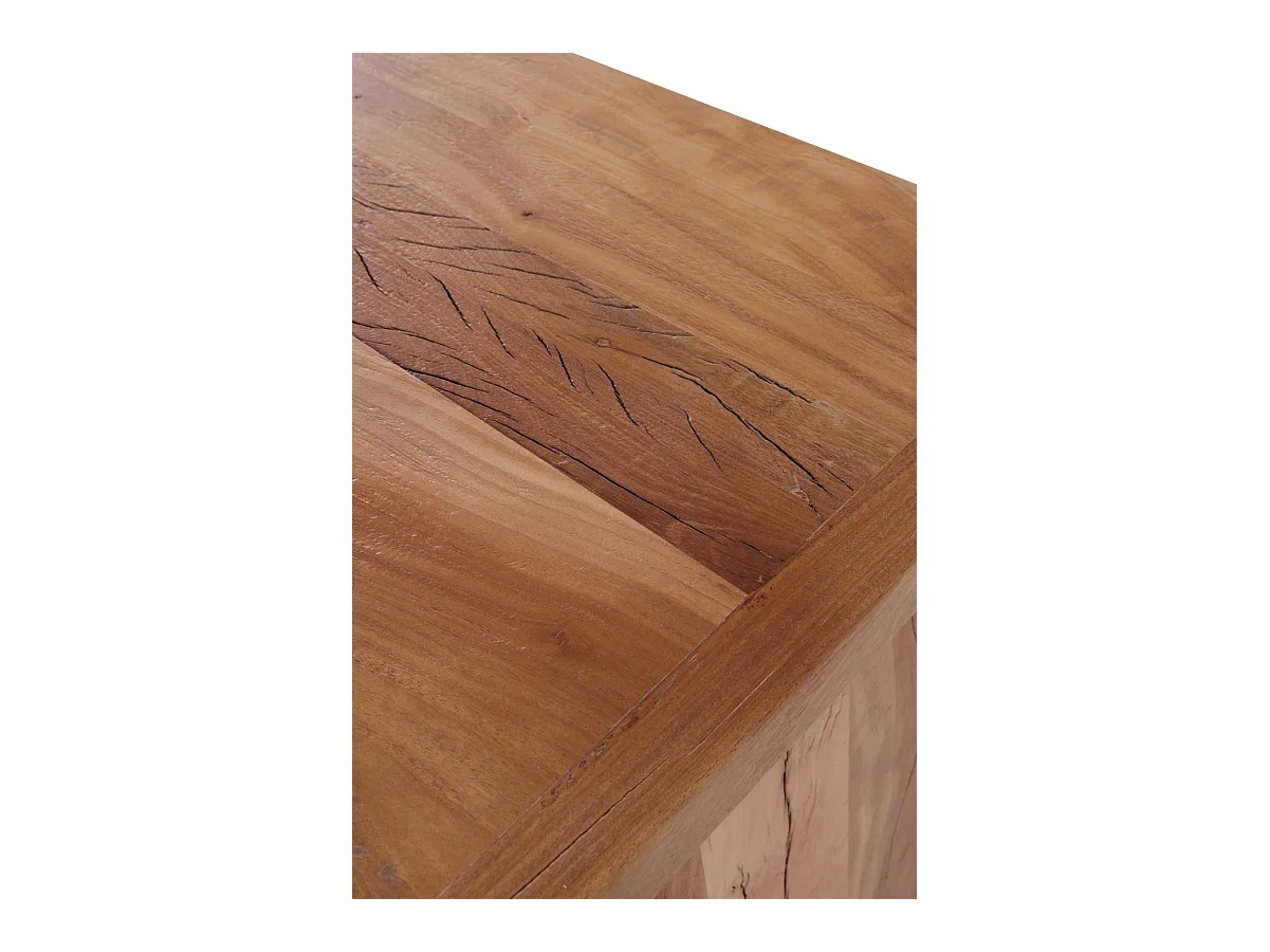 Aparador em madeira maciça de acácia reciclada