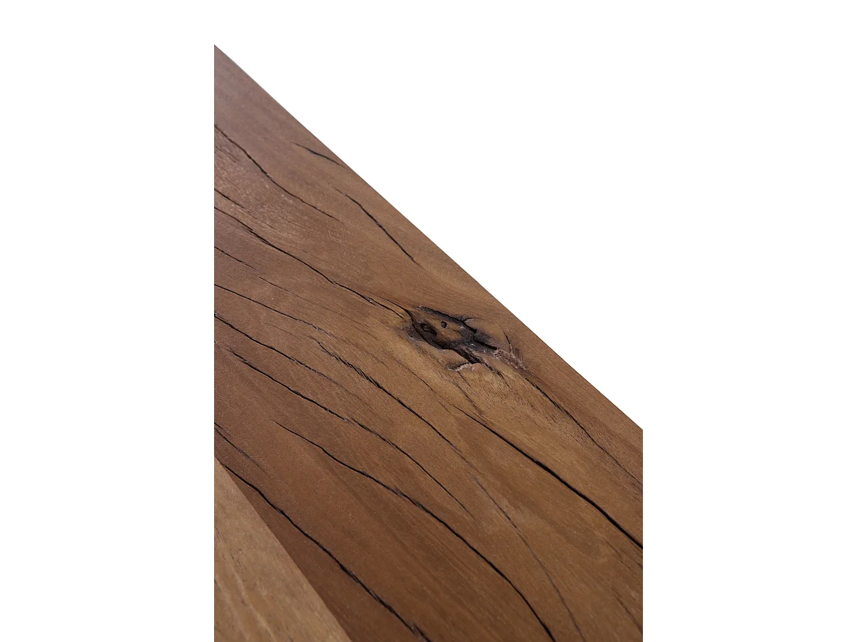 Aparador em madeira maciça de acácia reciclada