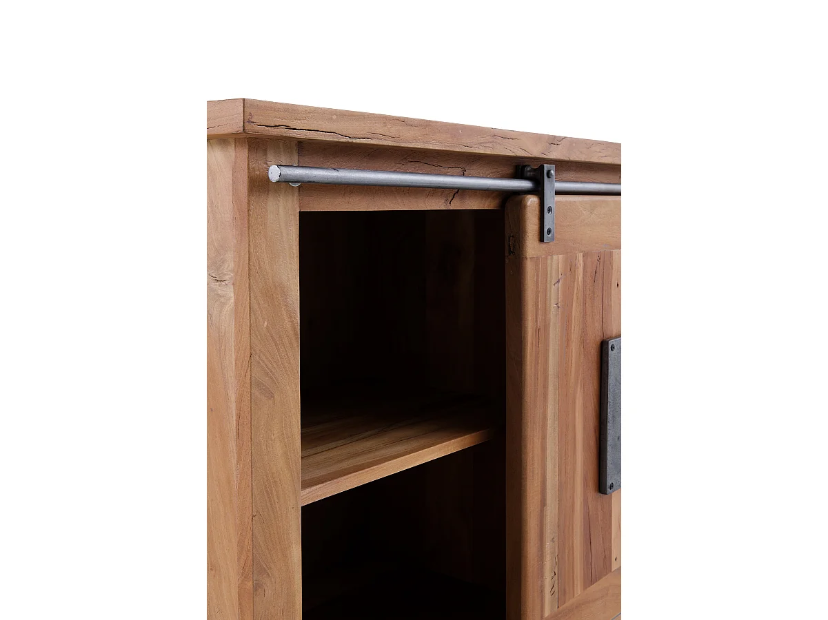 Kommode aus recyceltem massivem Akazienholz