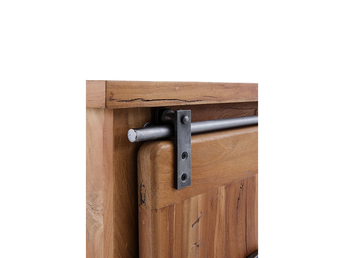 Kommode aus recyceltem massivem Akazienholz