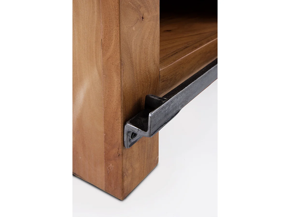 Kommode aus recyceltem massivem Akazienholz