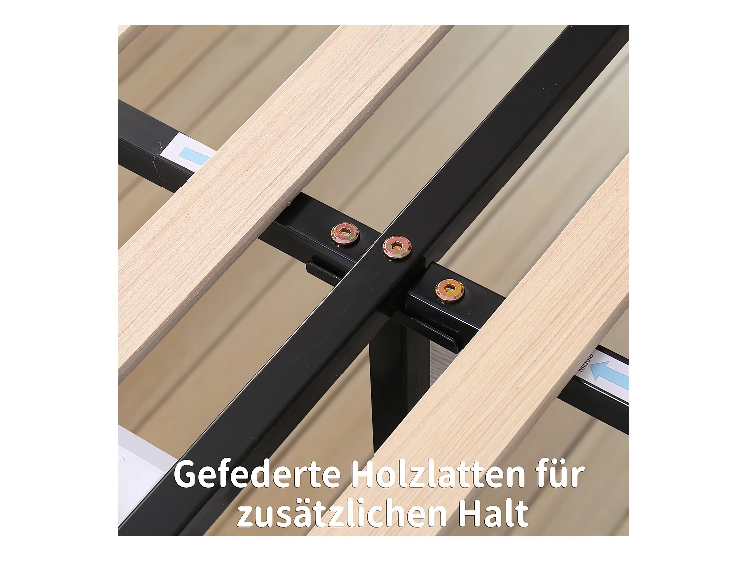 Polsterbett mit Stauraum - 180 x 200 cm - mit Lattenrost + Rückenlehne + 2 Schubladen - Samt - Grau