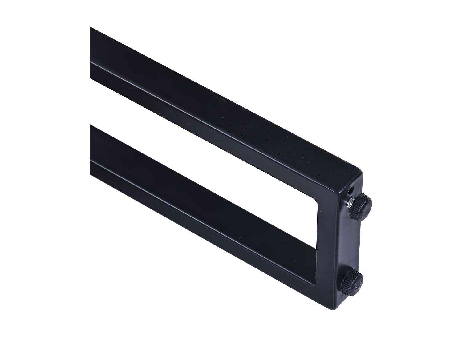 2er-Set Esszimmerstühle - 54 x 51,5 x 72 cm - geschwungene Rückenlehne - Stoff + Metall - braun