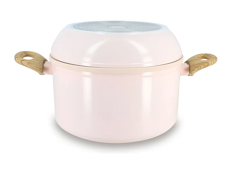 Menastyl - Set 8 Pieces Super Ball Colorama En Aluminium Recycle Rose