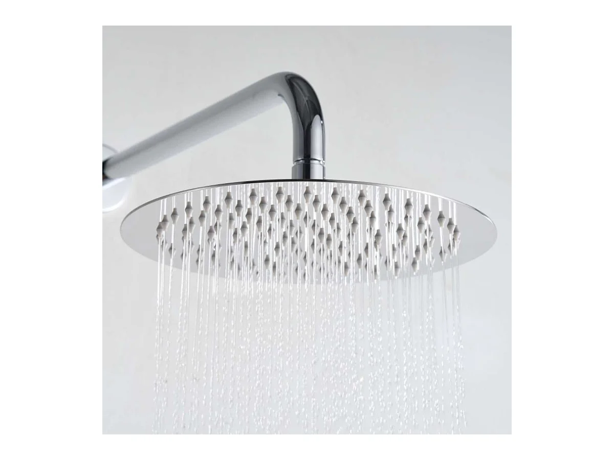 Colonne de Douche Encastrée chromé anti-calcaire - Design Moderne et Économie d'eau - Kit Complet OLIMPO IMEX