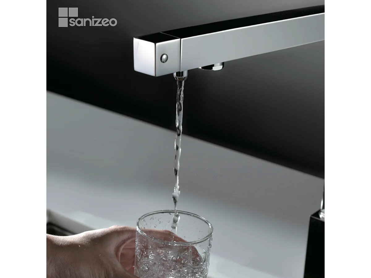 Mitigeur Évier Cuisine Osmoseur chromé - Design moderne – CAPRI IMEX