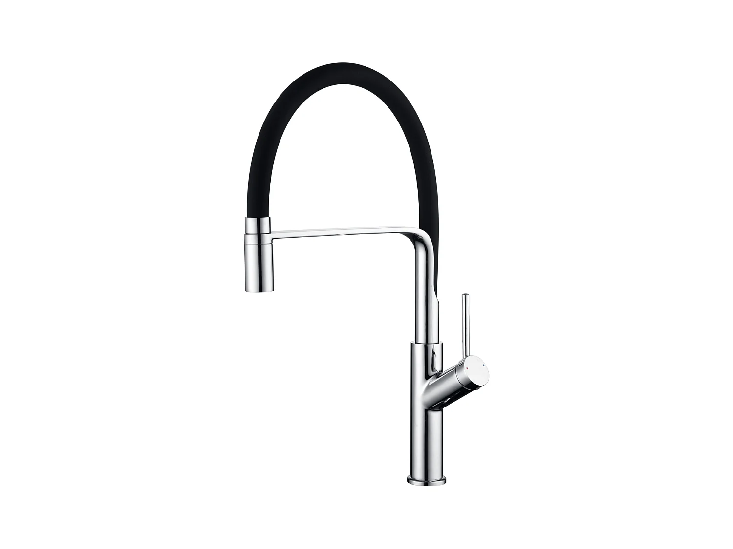 Mitigeur Évier Cuisine avec douchette extractible chromé - Design moderne – LANZAROTTE IMEX