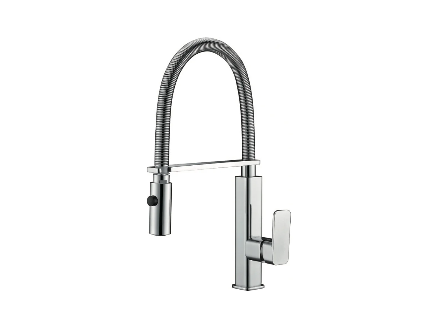 Mitigeur Évier Cuisine avec douchette extractible chromé - Design moderne – TOULOUSE IMEX