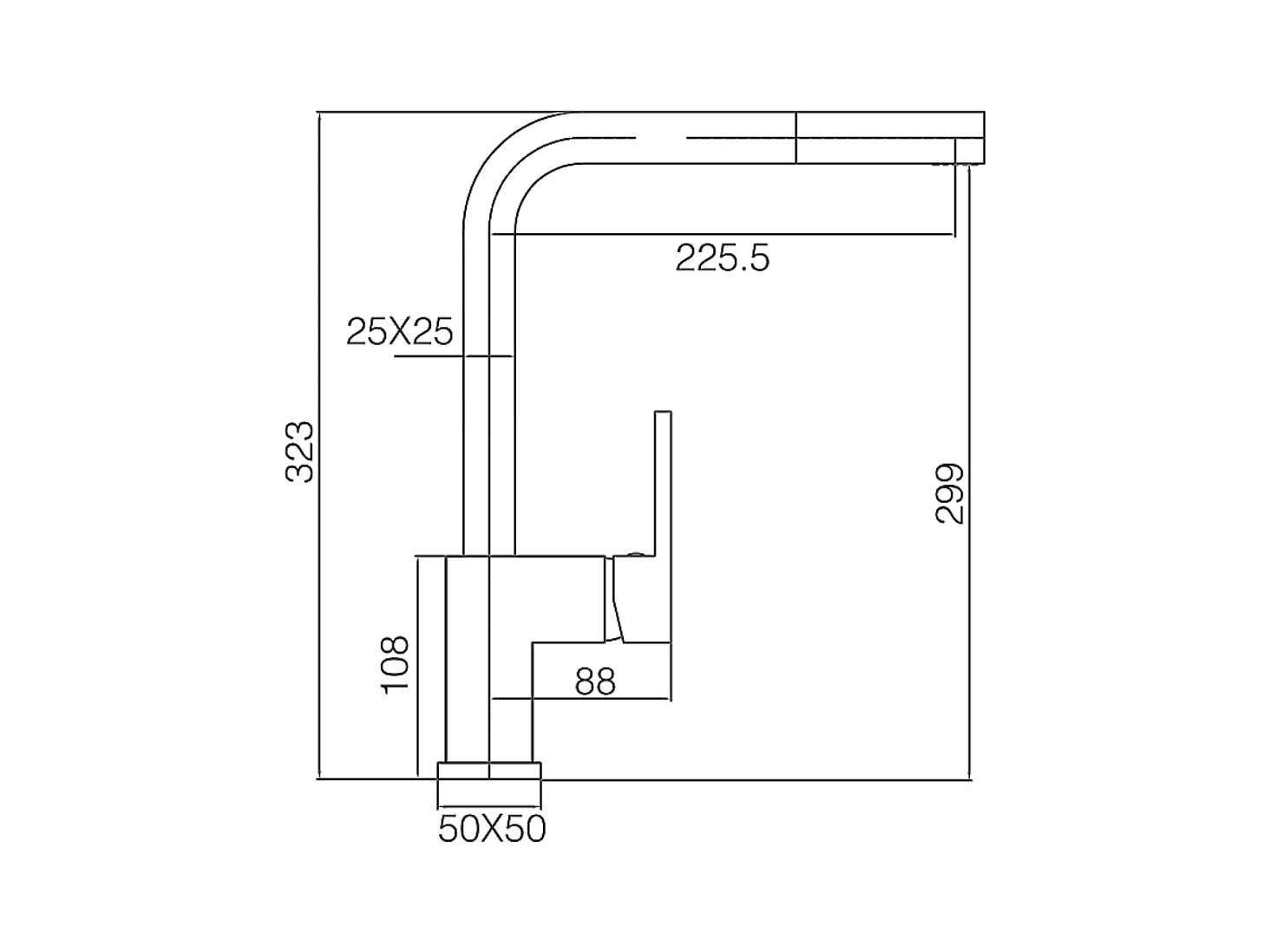 Mitigeur Évier Cuisine avec douchette extractible chromé - Design moderne – CONSTANZA IMEX