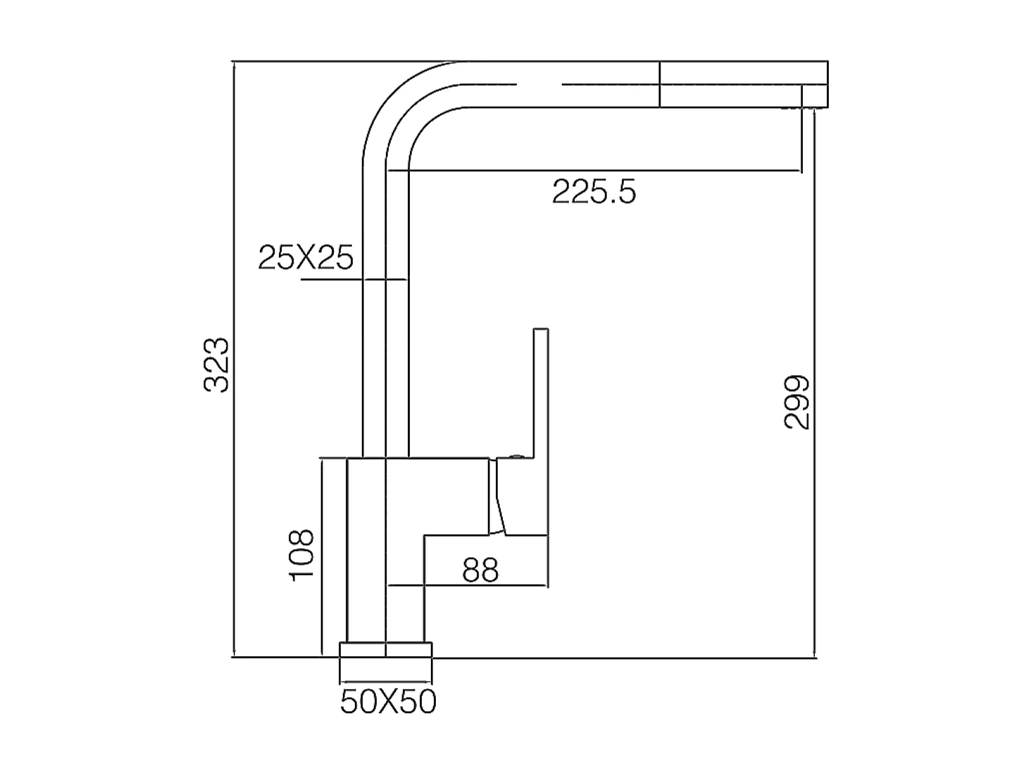 Mitigeur Évier Cuisine avec douchette extractible chromé - Design moderne – CONSTANZA IMEX