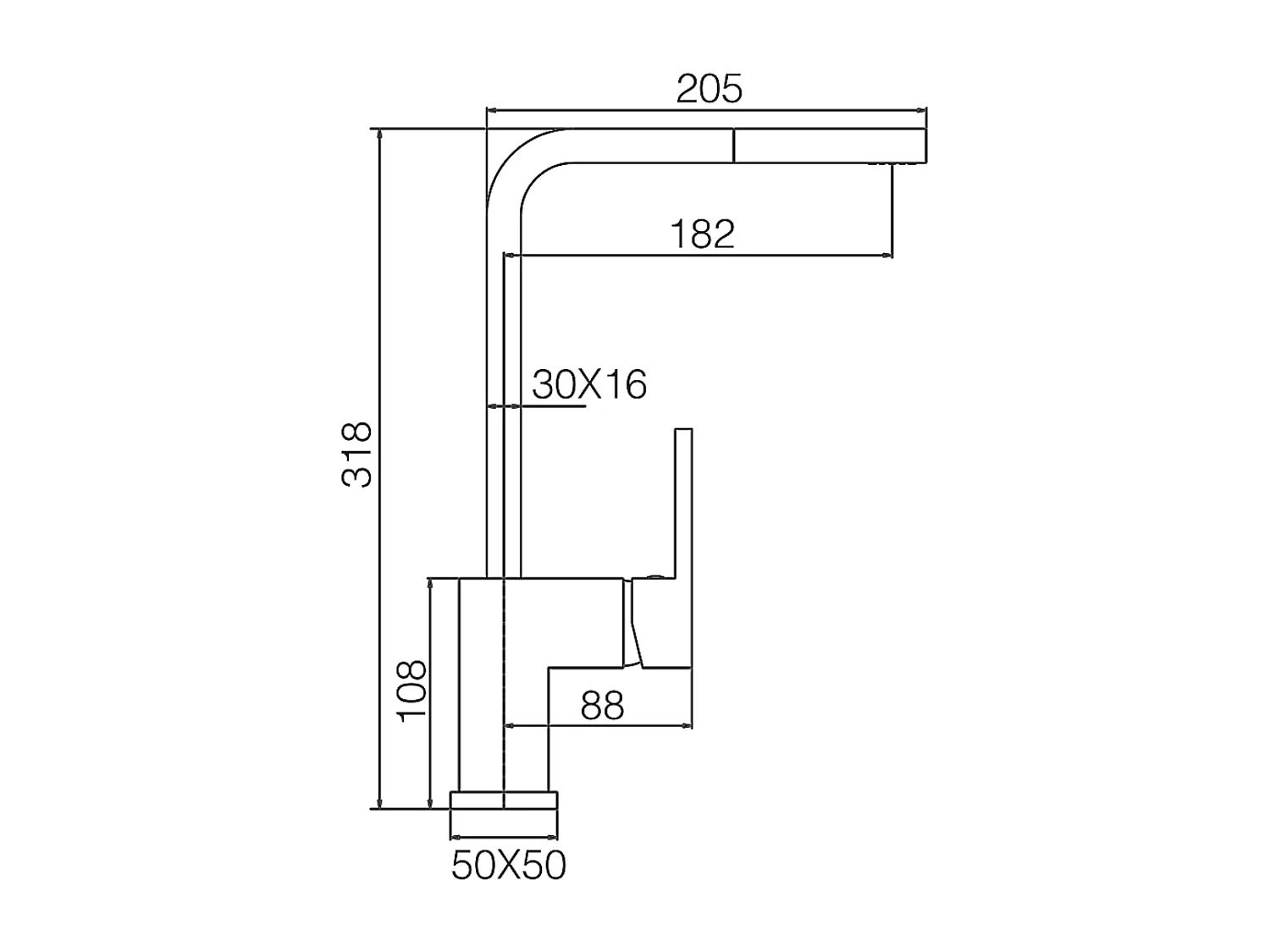 Mitigeur Évier Cuisine chromé - Design moderne – COX IMEX