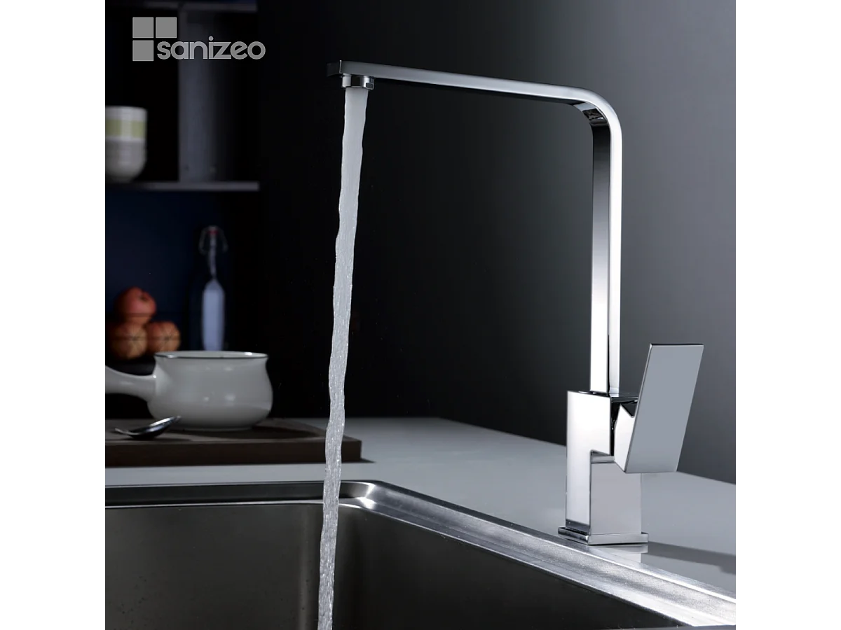 Mitigeur Évier Cuisine chromé - Design moderne – COX IMEX